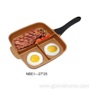 5-In-1 Breakfast Pan Non Stick Coating Fry Pan